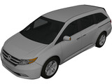 Honda Odyssey (2011) 3D Model preview