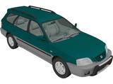 Honda Orthia (1996) 3D Model