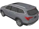 Honda Pilot (2016) 3D Model