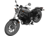 Honda Rebel 500 (2018) 3D Model