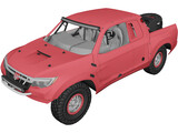 Honda Ridgeline Baja Race Truck (2016) 3D Model preview