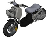 Honda Ruckus (2023) 3D Model preview