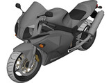 Honda RVT1000 3D Model preview