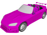 Honda S2000 [Tuned] 3D Model preview