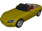 Honda S2000 3D Model preview