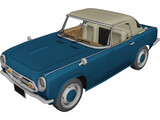 Honda s800 3D Model preview