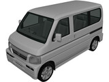Honda Vamos (2012) 3D Model preview