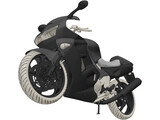 Honda VFR 800 Interceptor (1998) 3D Model