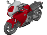 Honda VFR1200F (2015) 3D Model preview