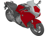 Honda VFR1200F (2015) 3D Model