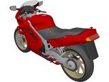 Honda VFR750RC36 3D Model