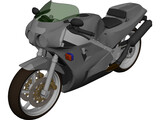 Honda VFR750RRC30 3D Model preview