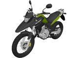 Honda XRE 300 3D Model preview