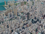 Hong Kong City, China (2023) 3D Model preview