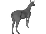 Horse 3D Model