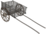 Horse Cart 3D Model