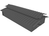 Horse Stalls 3D Model