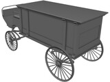 Horsedrawn Hearse 3D Model