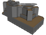 Hospital 3D Model preview