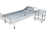 Hospital Bed 3D Model