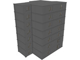 Hospital Building 3D Model
