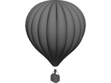 Hot Air Balloon 3D Model preview