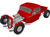 Hot Rod 3D Model preview