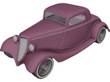 Hot Rod 3D Model preview