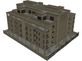 Hotel 3D Model preview