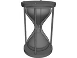 Hourglass 3D Model preview