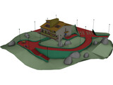 House 3D Model preview