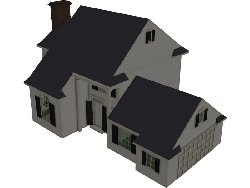 House Modern 3D Model