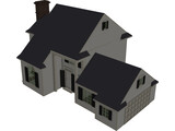 House Modern 3D Model preview