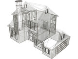 House Modern 3D Model