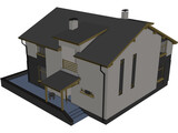 House Private 3D Model preview