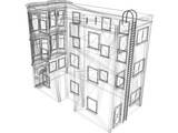 House Telegraph San Francisco 3D Model