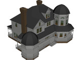 House Victorian 3D Model preview