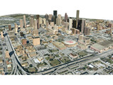 Houston City 3D Model preview