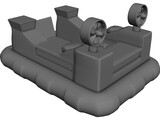Hovercraft 3D Model preview
