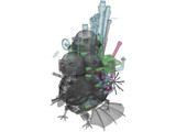 Howling Castle 3D Model