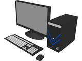 HP Computer 3D Model preview
