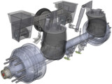 HT300-19-004 Hendrickson Suspension 3D Model