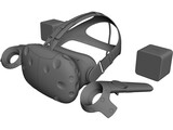 HTC Vive 3D Model preview