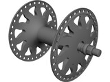 Hub Bike 3D Model preview