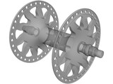 Hub Bike 3D Model