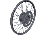 Hudraulic Front Wheel Drive 3D Model preview