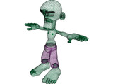 Hulky Cartoon 3D Model