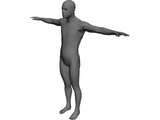 Human Body Male 3D Model preview