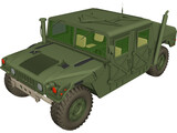 Hummer (1993) 3D Model preview