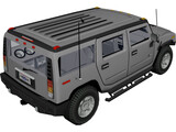 Hummer 3D Model preview